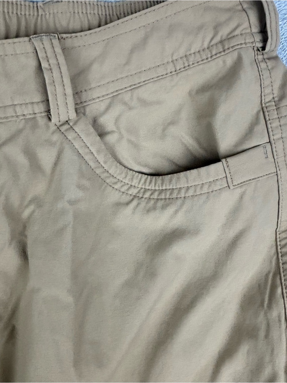 REI Co-op Pants Mens 34X32 Tan Beige Sahara Convertible Cargo Hiking 23414 - Picture 7 of 16